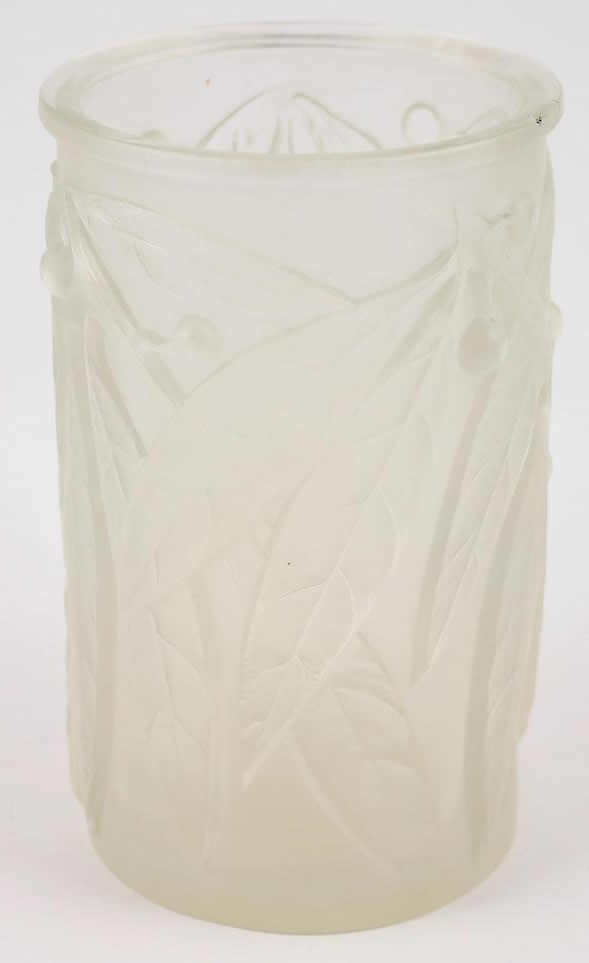 R. Lalique Laurier Vase
