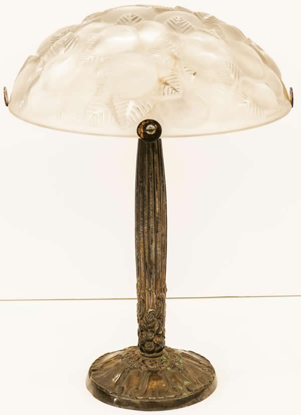 Rene Lalique Lamp Lausanne