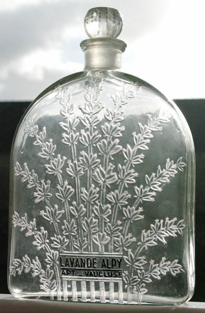 Rene Lalique Perfume Bottle Lavande Alpy
