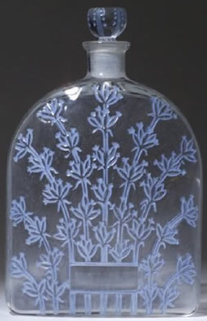 Rene Lalique Lavande Alpy Perfume Bottle