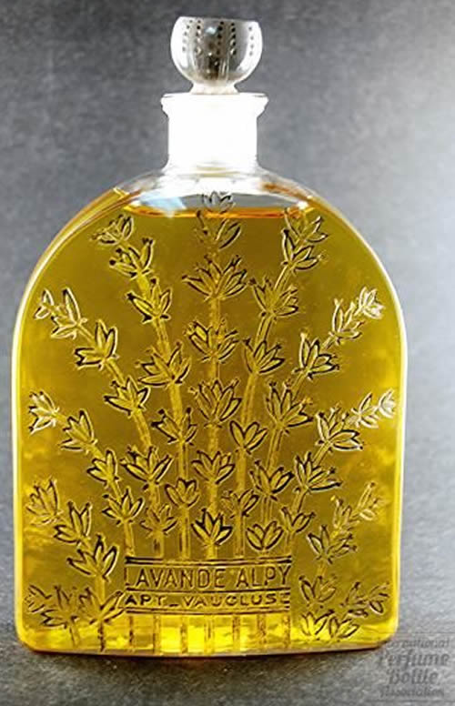 R. Lalique Lavande Alpy Perfume Bottle