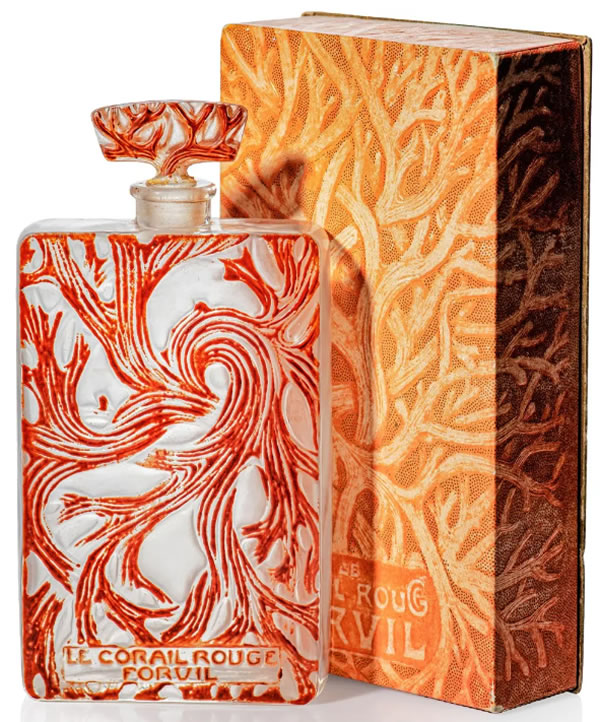 R. Lalique Le Corail Rouge Perfume Bottle