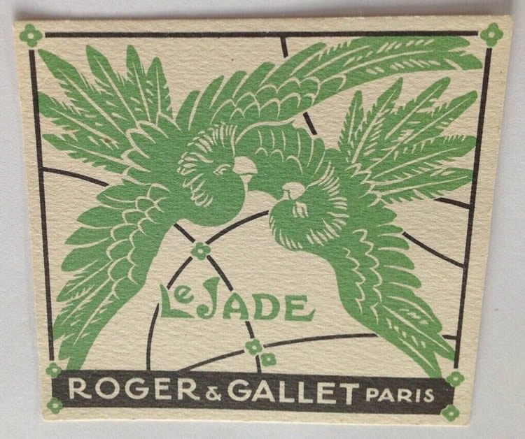 Rene Lalique Perfume Card Le Jade
