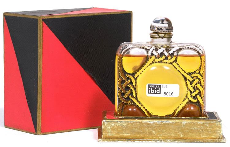 Rene Lalique Perfume Bottle Les 5 fleurs