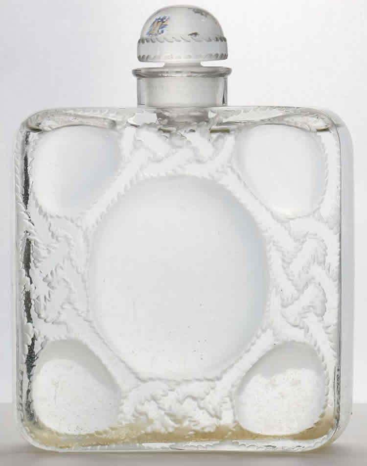 Rene Lalique Scent Bottle Les Cinq Fleurs