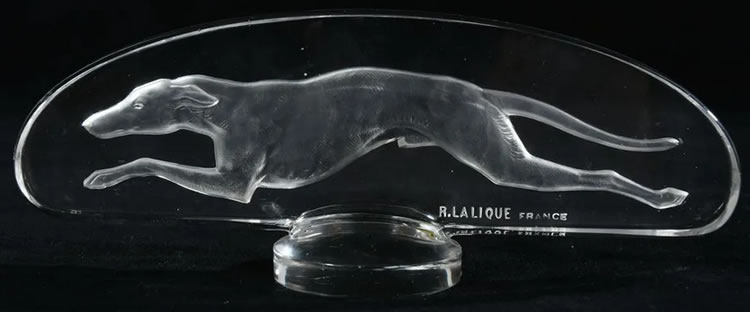 Rene Lalique  Levrier Mascotte 