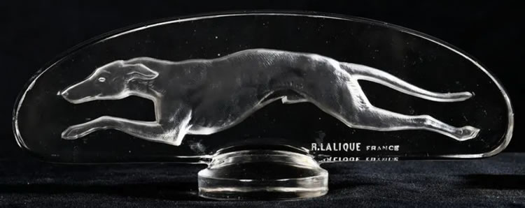 Rene Lalique Mascotte Levrier