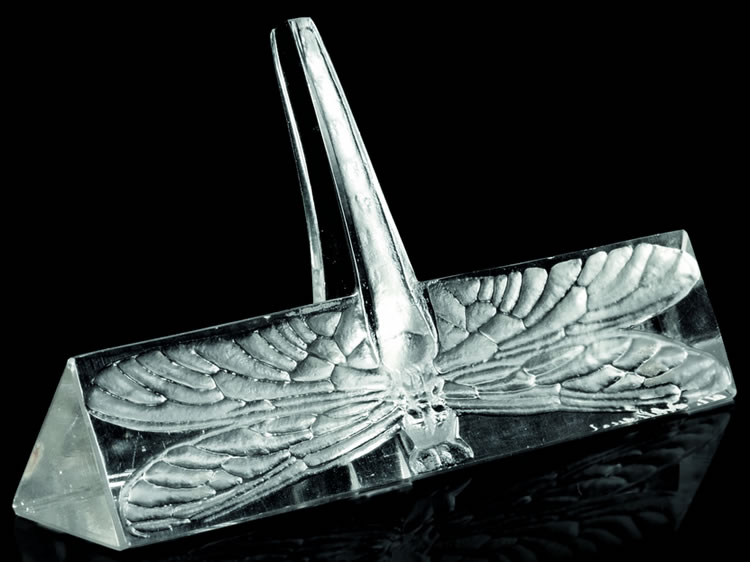 R. Lalique Libellule Knife Rest 2 of 2