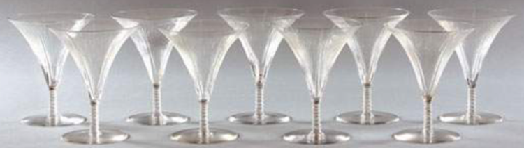 R. Lalique Liseron Glass 2 of 2