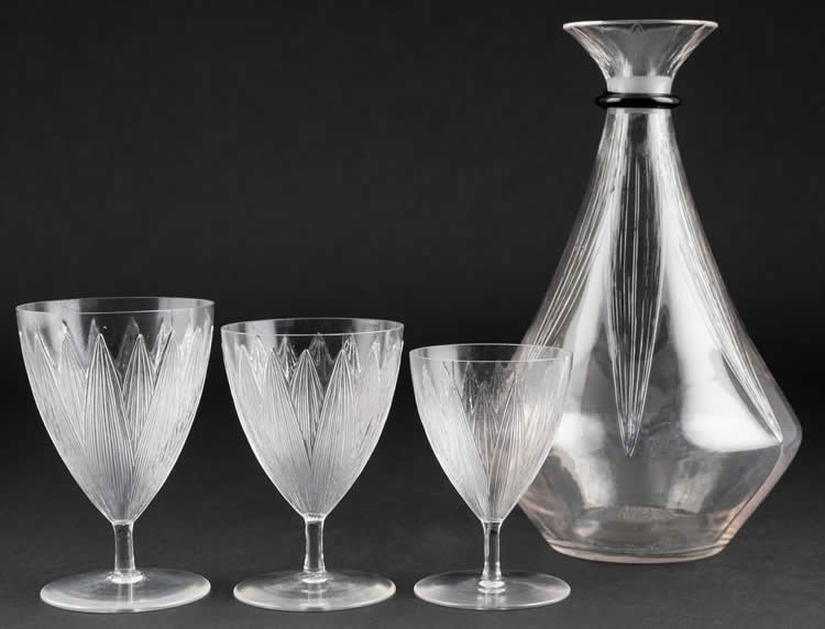 Rene Lalique Glass Lotus