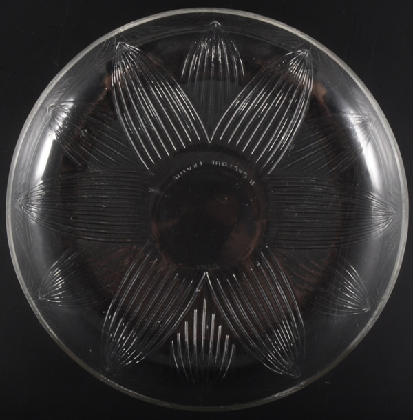 R. Lalique Lotus Plate