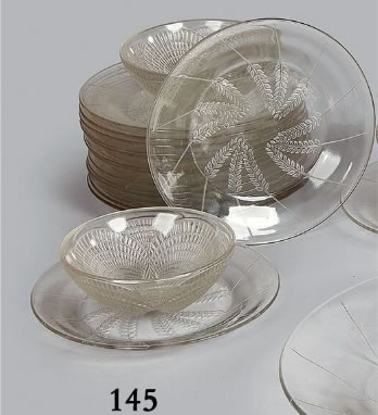 Rene Lalique  Lucerne Plate 