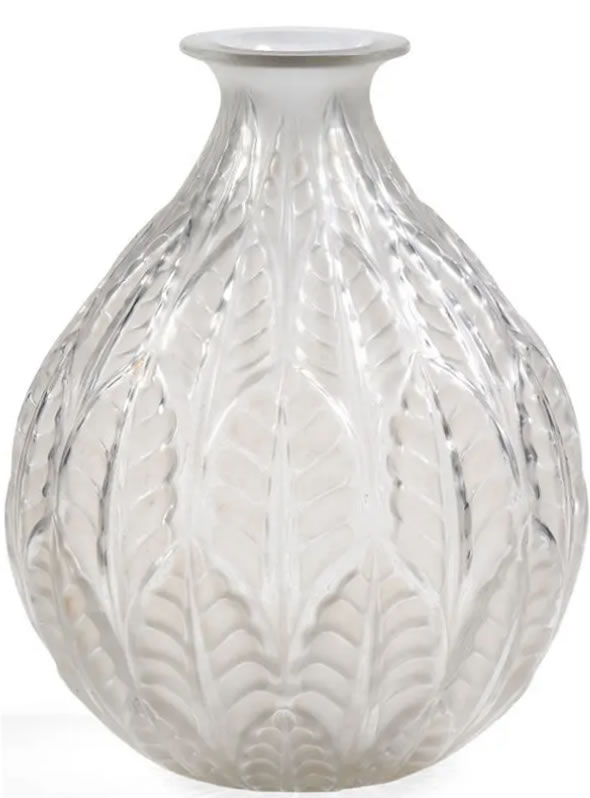 Rene Lalique  Malesherbes Vase 