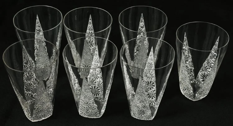 R. Lalique Marguerites Glass 2 of 2