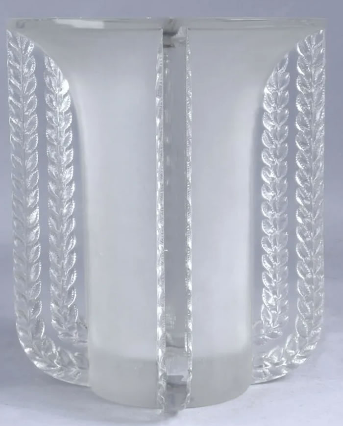 Rene Lalique Vase Marignane