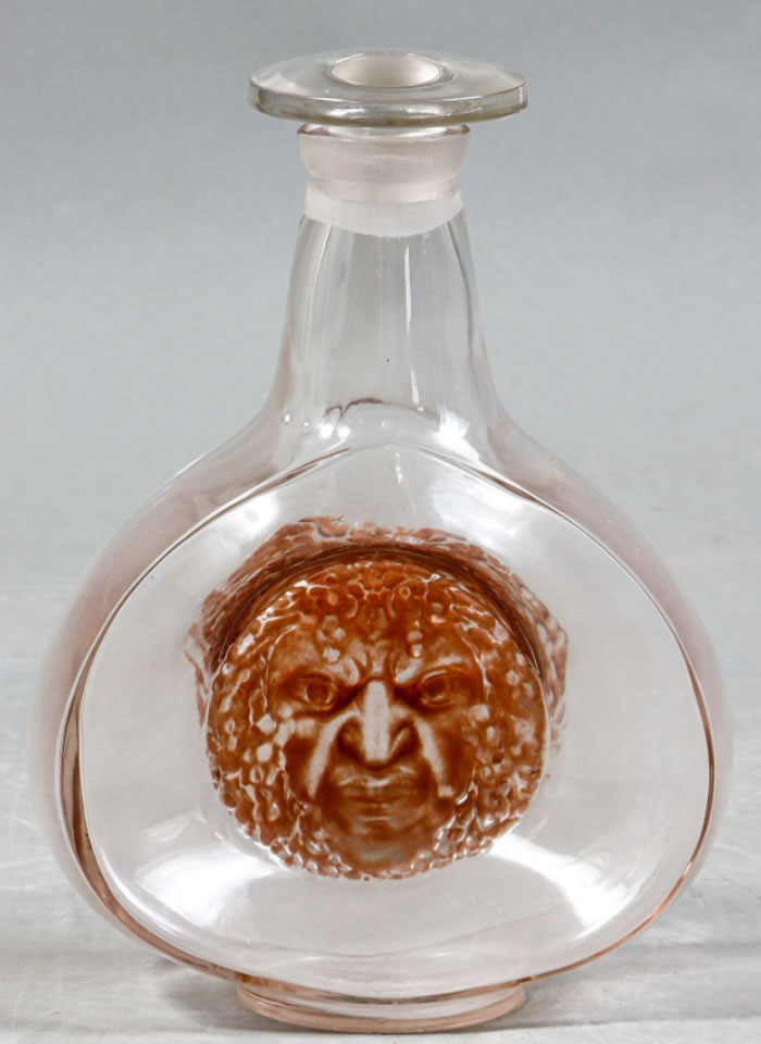 Rene Lalique Masques Decanter