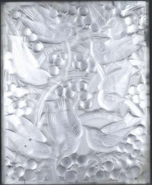 R. Lalique Merles Et Raisins-1E Panel