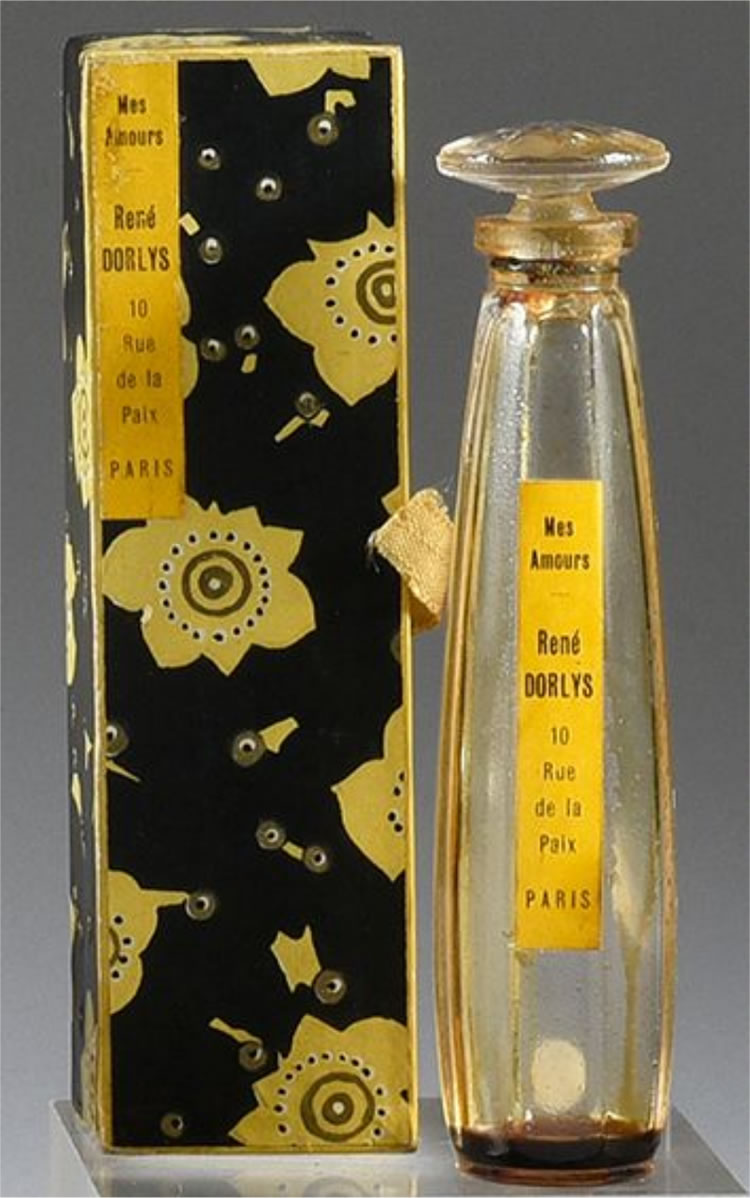 Rene Lalique Mes Amours Perfume Bottle