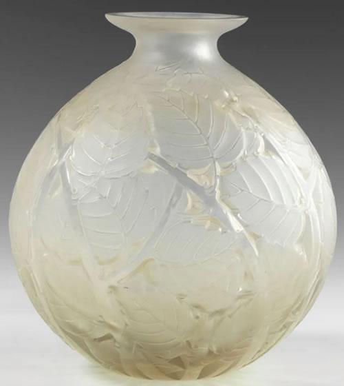 R. Lalique Milan Vase