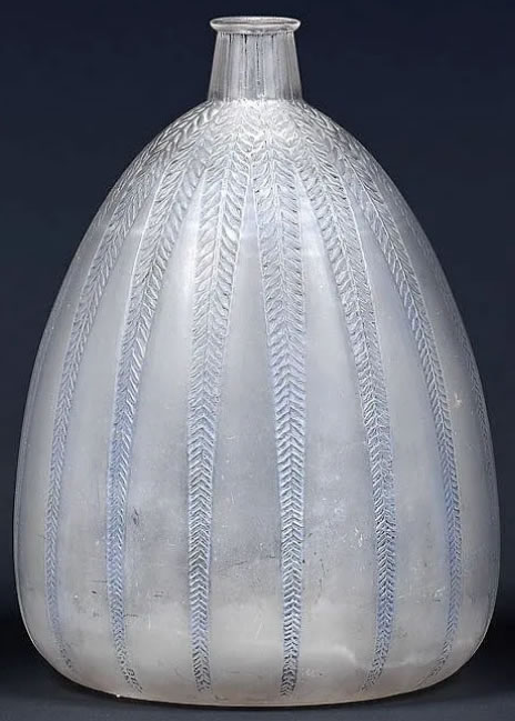 Rene Lalique Vase Mimosa