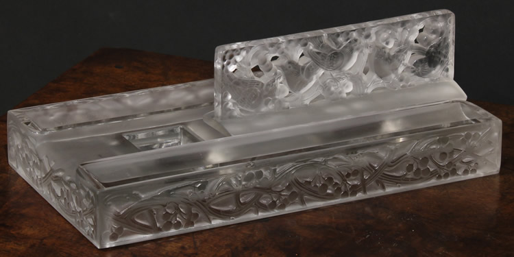 R. Lalique Mirabeau Inkwell 2 of 2
