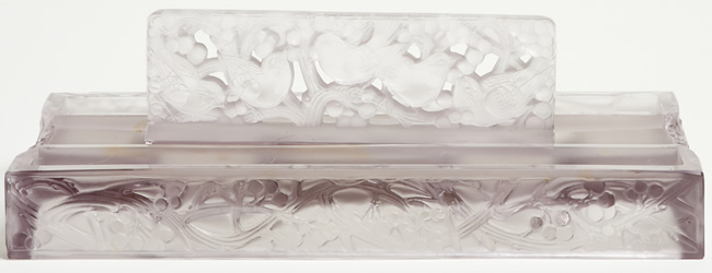 R. Lalique Mirabeau Inkwell