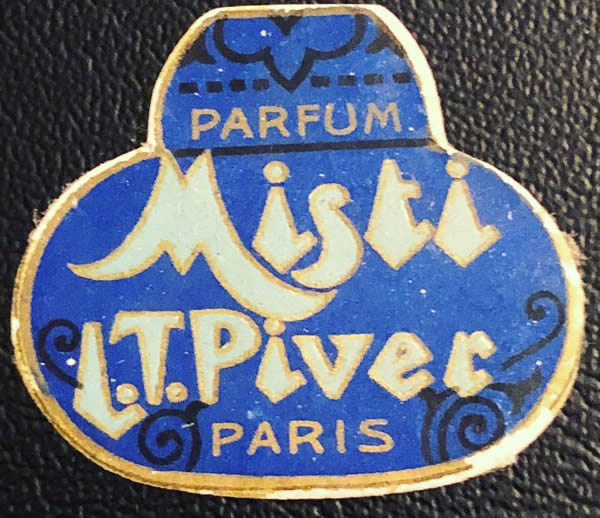 R. Lalique Misti Perfume Bottle Label