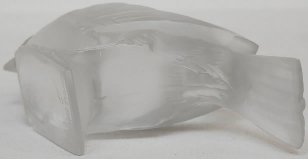 R. Lalique Moineau Paperweight 2 of 2