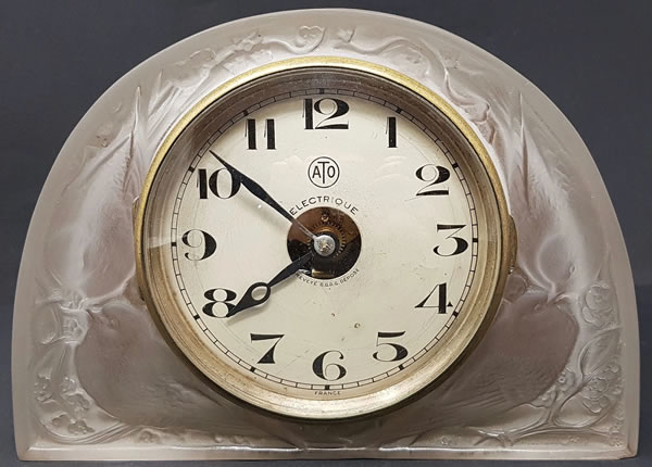 Rene Lalique Pendule Moineaux