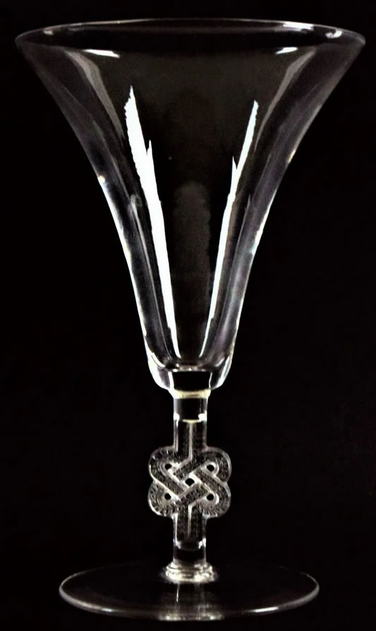 Rene Lalique Water Glass Molsheim