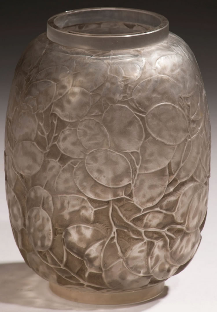 Rene Lalique Vase Monnaie Du Pape