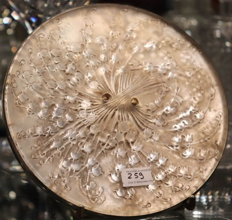 R. Lalique Muguets Mirror