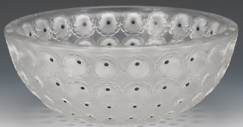 Rene Lalique Bowl Nemours