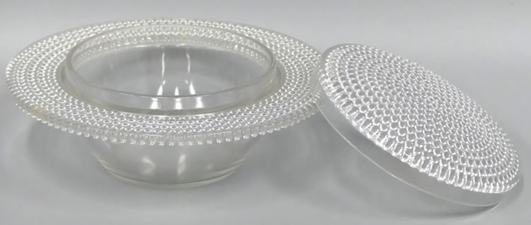 Rene Lalique Covered Bowl Nippon-4