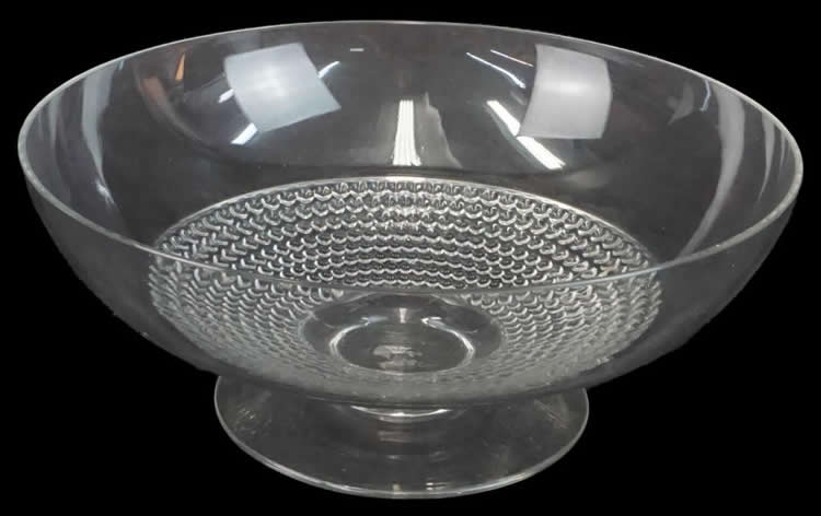 Rene Lalique Footed Bowl Nippon-3