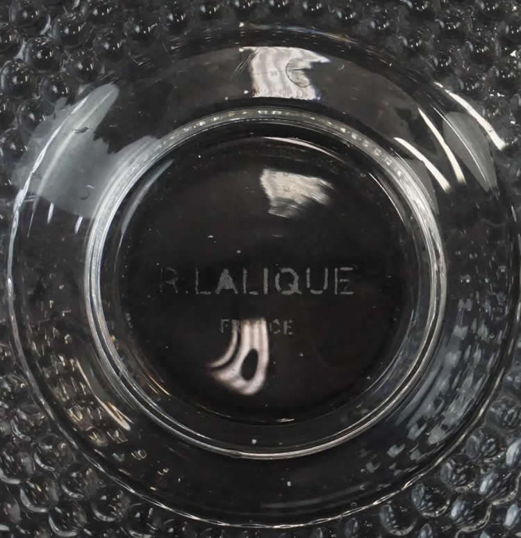 R. Lalique Nippon-3 Footed Bowl 2 of 2