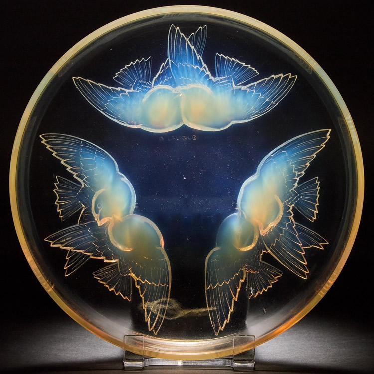 R. Lalique Nonnettes Bowl