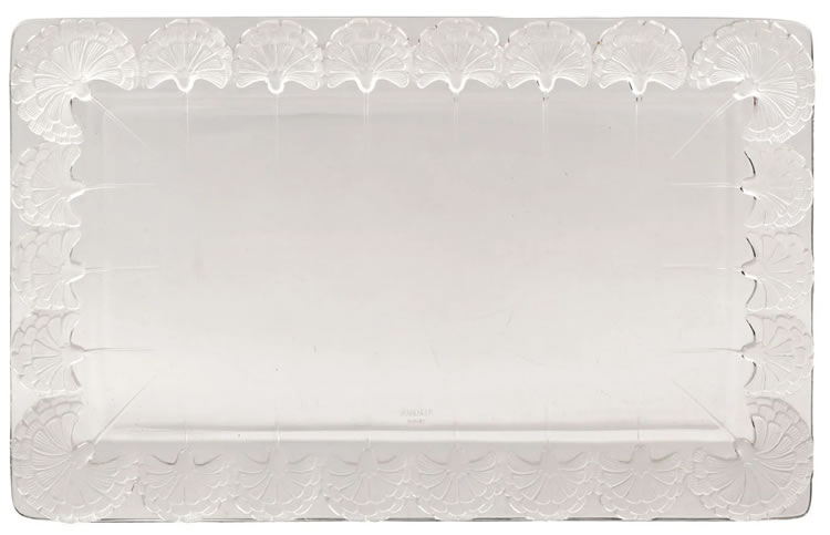 R. Lalique Oeillets Tray