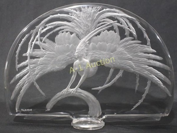 R. Lalique Oiseau De Feu Decoration