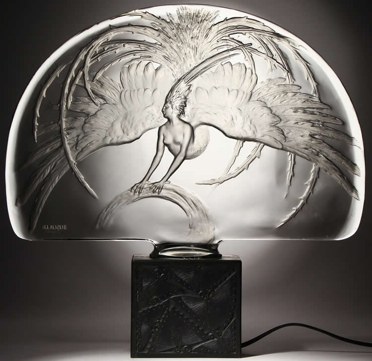 R. Lalique Oiseau De Feu Decoration