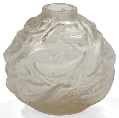 R. Lalique Oleron Vase