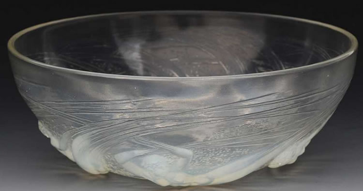 R. Lalique Ondines Bowl 2 of 2