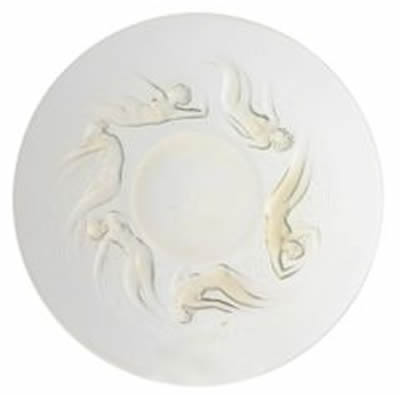 Rene Lalique  Ondines Plate 