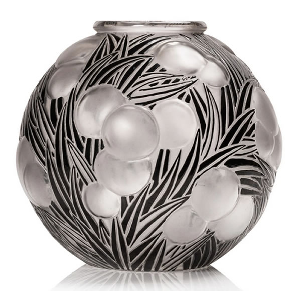 Rene Lalique  Oranges Vase 