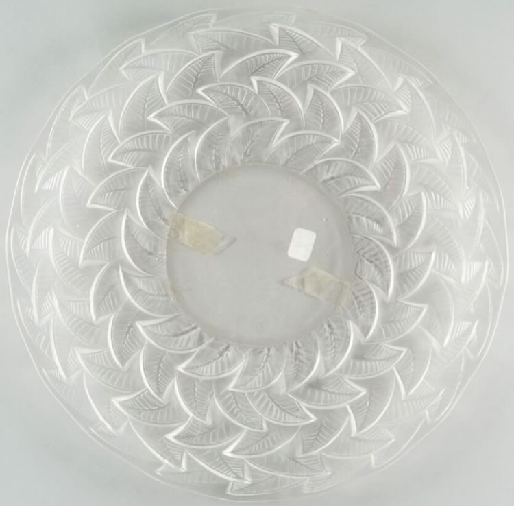Rene Lalique Assiette Ormeaux
