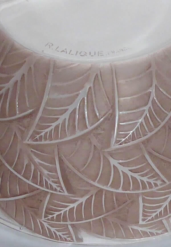R. Lalique Ormeaux Bowl 2 of 2