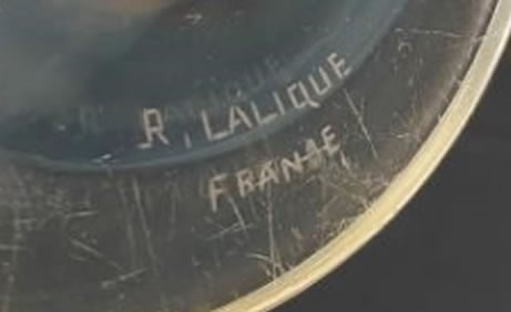 R. Lalique Ornis Vase 2 of 2