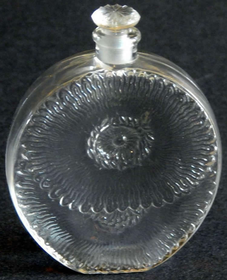 R. Lalique Pavots d'Argent Perfume Bottle