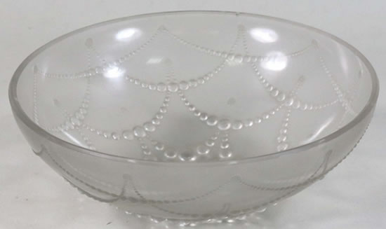 R. Lalique Perles Bowl