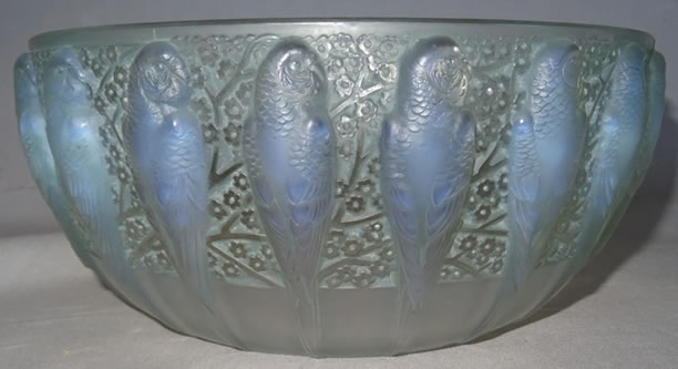 Rene Lalique Bowl Perruches
